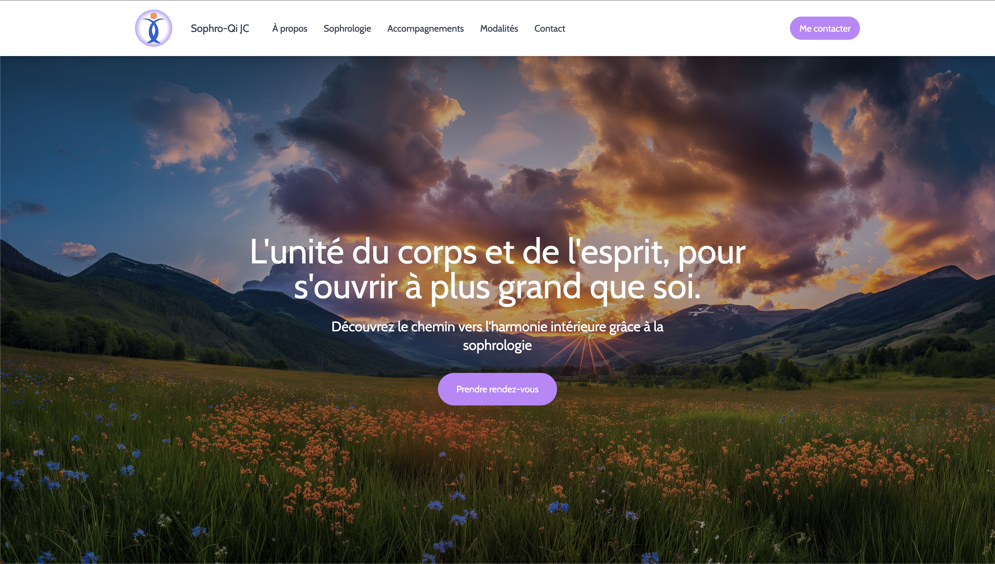 Sophrology Website Demo